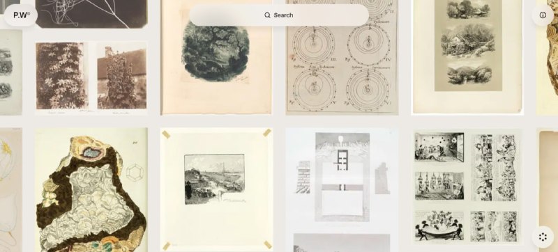 #素材 #图片 #无版权 Public Work 一个公共领域图片搜索引擎，目前共有 10万+ 图片，主要来自大都会博物馆和纽约公共图书馆，均为无版权图片，可用于个人和商业途径，直接下载，无需注册