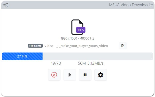 #插件 #视频 #下载 #m3u8 FetchV 一个网页视频下载插件，支持 m3u8、mp4、webm、flv 等视频类型，还有录制模式，多线程加速和多分辨率捕捉等功能，免费使用