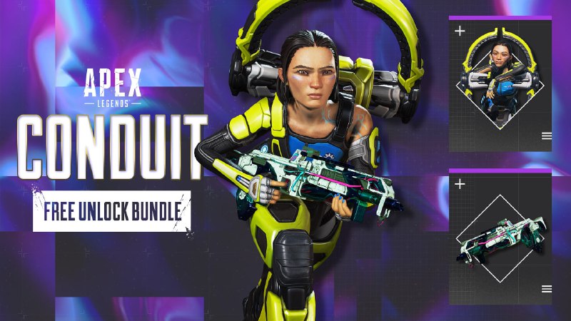 #epic #游戏 #羊毛  本周 Epic 游戏限免 截止 08.15 Apex Legends™：导线管免费解锁捆绑包 💵 原价 ¥？ ❗️无法领取更多游戏的解决办法 频道 @WidgetChannel