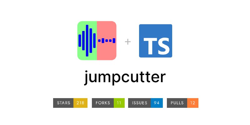 #视频 #插件 #开源 Jump Cutter Chrome 丨 FireFox 丨 Edge 一个跳过视频无声片段的插件，可实时监控视频音量，低于设定值就会自动倍速播放，最多支持 8 倍速，对于教程、录像、讲座、播客等可提高观看效率
