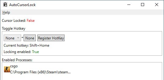 #光标 #鼠标 #开源 AutoCursorLock 鼠标光标自动锁定工具，可将光标锁定在指定的窗口，以防其离开当前窗口进入其它显示器，对于用多显示器玩游戏的情况会有帮助，按 Alt + Tab 解除锁定，并在游戏重新处于焦点时自动锁定