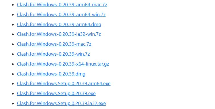 #clash Clash for Windows 删库并停止更新了，这个是镜像站，想要下载留存的看一下