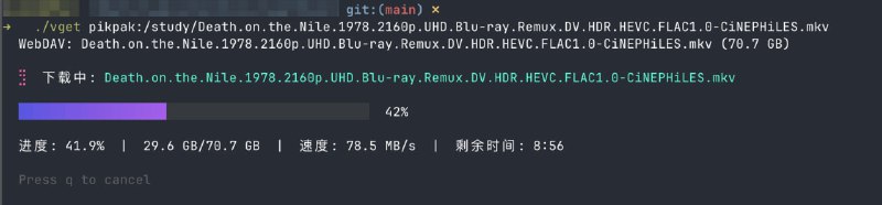 #播客 #视频 #下载 #开源 vget 多功能命令行下载工具，支持下载 Twitter/X、小宇宙 FM、Apple Podcasts、小红书等平台的音视频和图片内容，以及少量 NSFW 站点的视频，可无缝同步下载内容到云存储，支持播客搜索，免费开源，适用于 macOS、Linux/WSL 和 Windows 系统