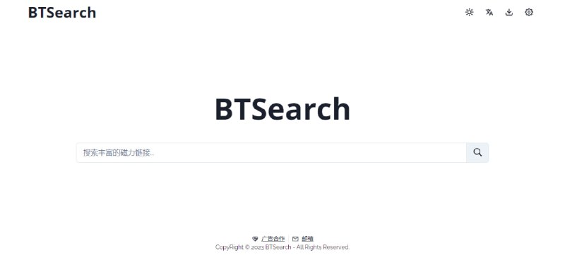 #磁力 #搜索 #Web BTSearch 在线磁力搜索引擎，提供 影片、音乐、游戏、软件 等各类资源，输入关键词即可快速搜索，可查看资源的 日期、大小、文件数量、热度等，免费无需注册