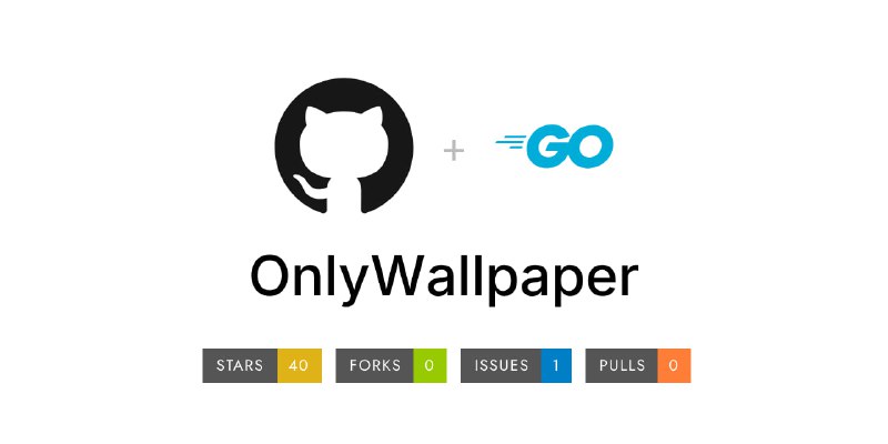 #壁纸 #动态壁纸 #macOS #开源 OnlyWallpaper macOS 动态壁纸工具，可将 MP4/MOV 视频设置为桌面壁纸，使用 WKWebView + Metal 视频解码，显著降低 CPU 占用率，在实际使用中，额外功耗仅增加约 10 至 50 毫瓦，支持开机自启动，免费开源