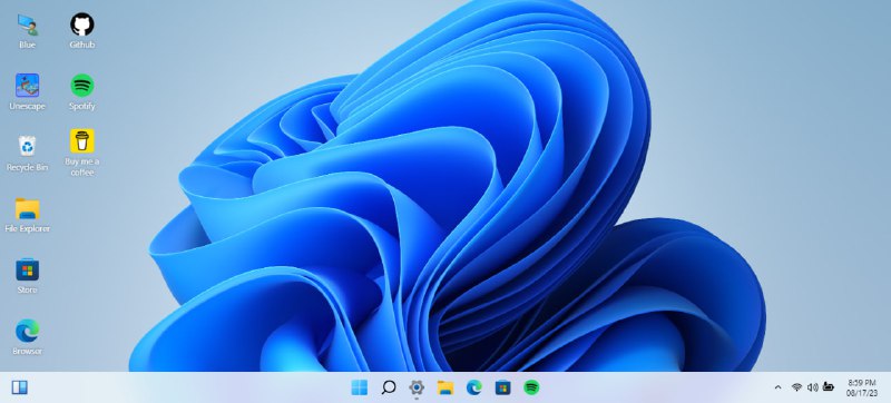 #Win #Web Windows 11 网页体验版 没升级 Win11 的可以看一下，很好的模拟了 Win11 系统的体验，提前感受再决定要不要升级，我个人觉得挺好的，但我电脑太古早了，一直也没升级