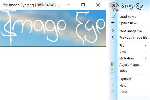 #图片浏览器 #win Image Eye 一个极简看图软件，体积不到 2MB，浏览图片时没有菜单、工具栏或其他元素，甚至窗口标题栏也会被隐藏，可以做到无边框看图，免费无广告、无需注册