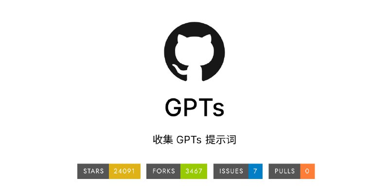 #AI #ChatGPT #GPTs Leaked Prompts of GPTs 一个收集 GPTs 提示词的文档，通过预设这些提示词，使 ChatGPT 拥有不同的功能和角色，里面也包含了中文提示词，类似的项目还有 Leaked-GPTs 
