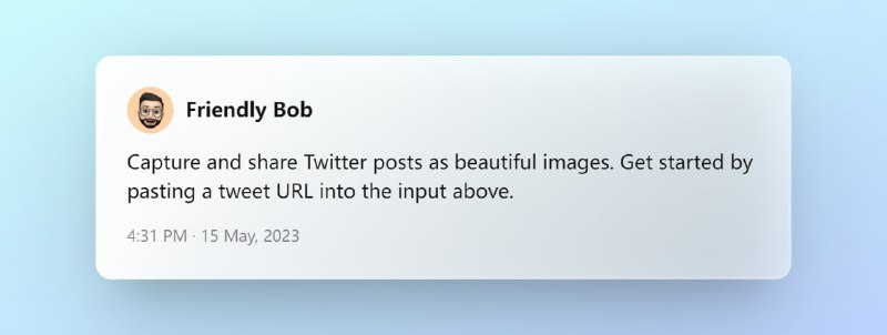 #Twitter #WebPoet.so 自用的一款小工具，只需输入 Twitter 帖子链接，即可为你创建漂亮精美的分享图片